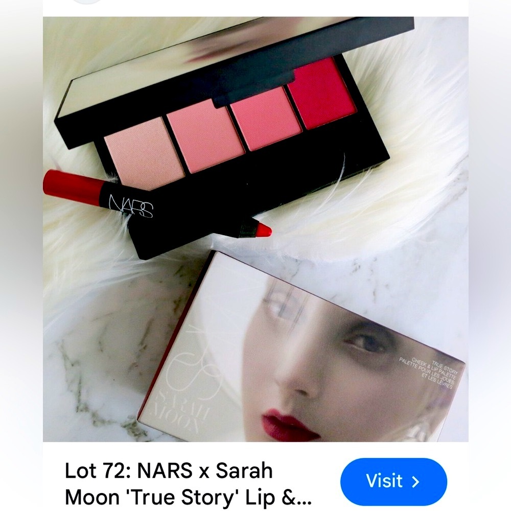 NARS SARAH MOONCheek  & lip Palette limited edition
